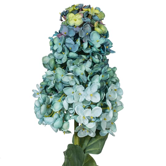 Vickerman 35.5" Sea Blue Artificial Cone Hydrangea Sprays, 2ct.